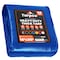 Tarpco Safety Heavy Duty Tarp, 20 ft L x 0.5 mm H x 16 ft W, 14 Mil, Blue, Polyethylene TS-105-16X20 - alternate 1